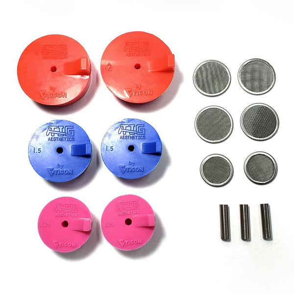 Silicone Purge Plugs (Turbo Manifold Kit) - Tig Aesthetics by Ticon
